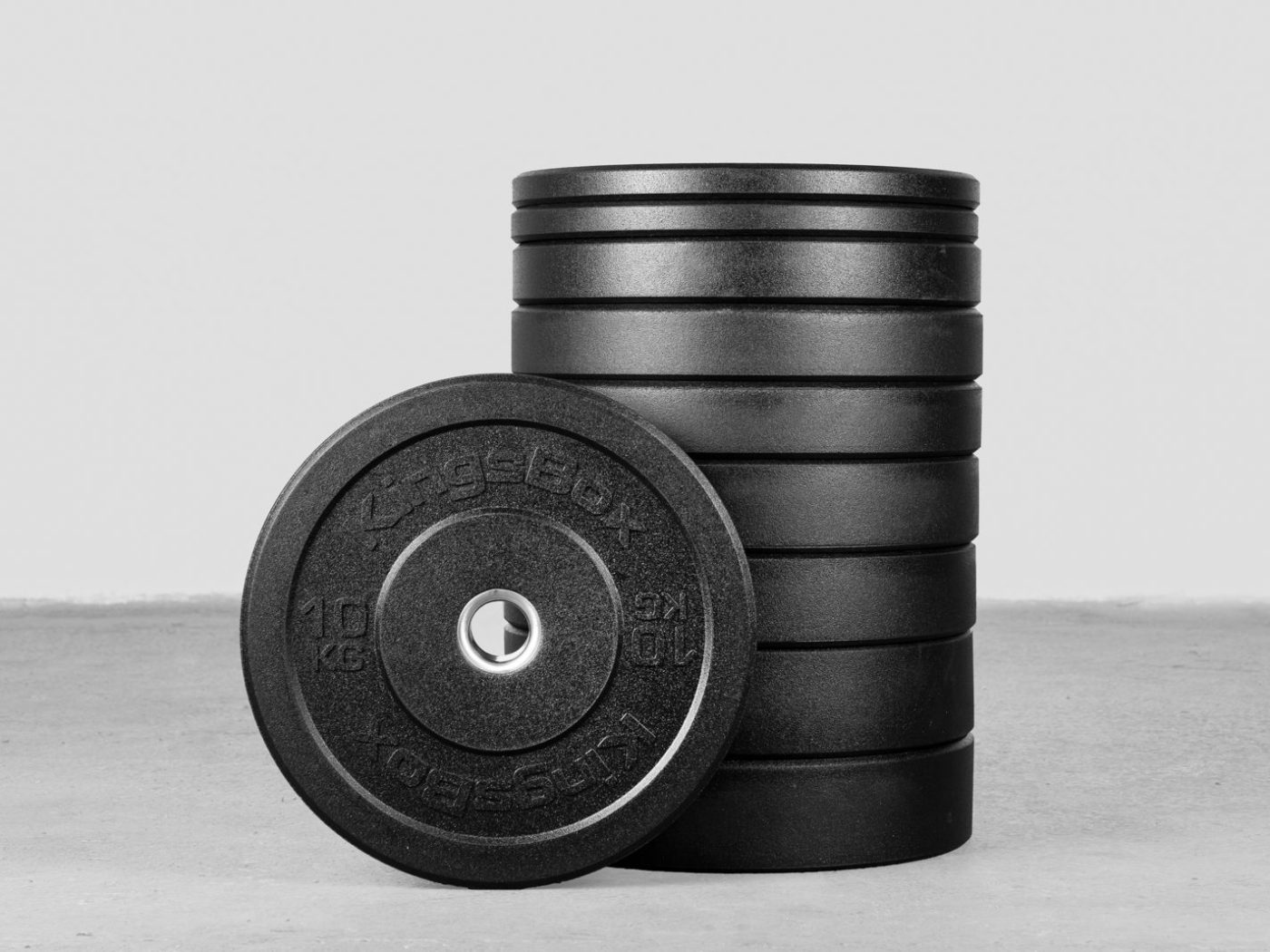 100 kg kingsbox hi-temp bumper plates set