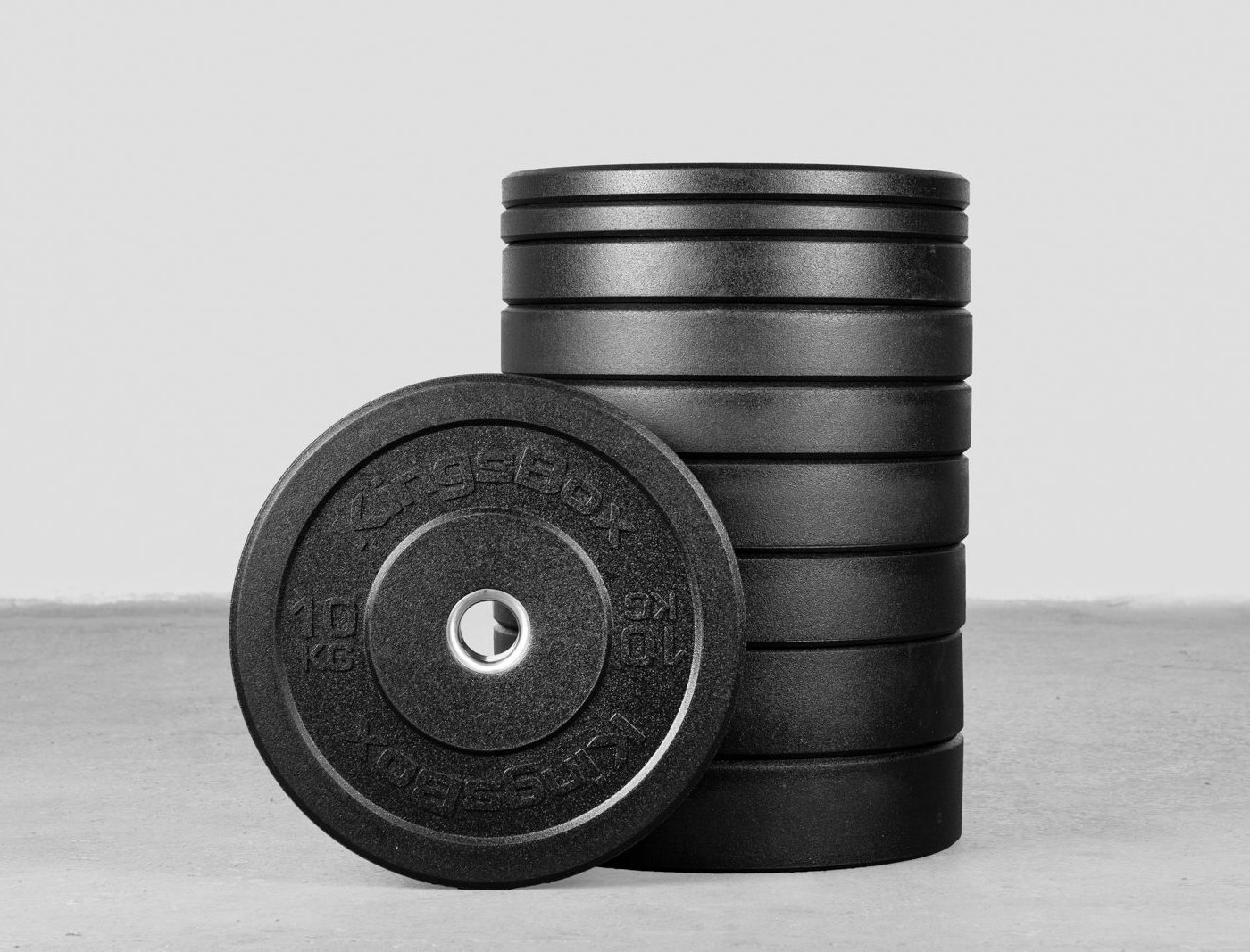 100 kg kingsbox hi-temp bumper plates set