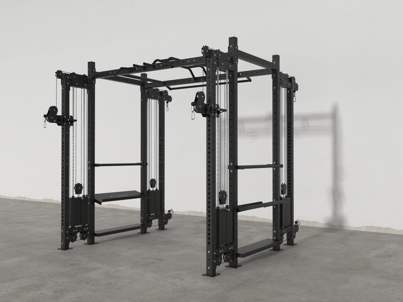 Multi functional four pulley station