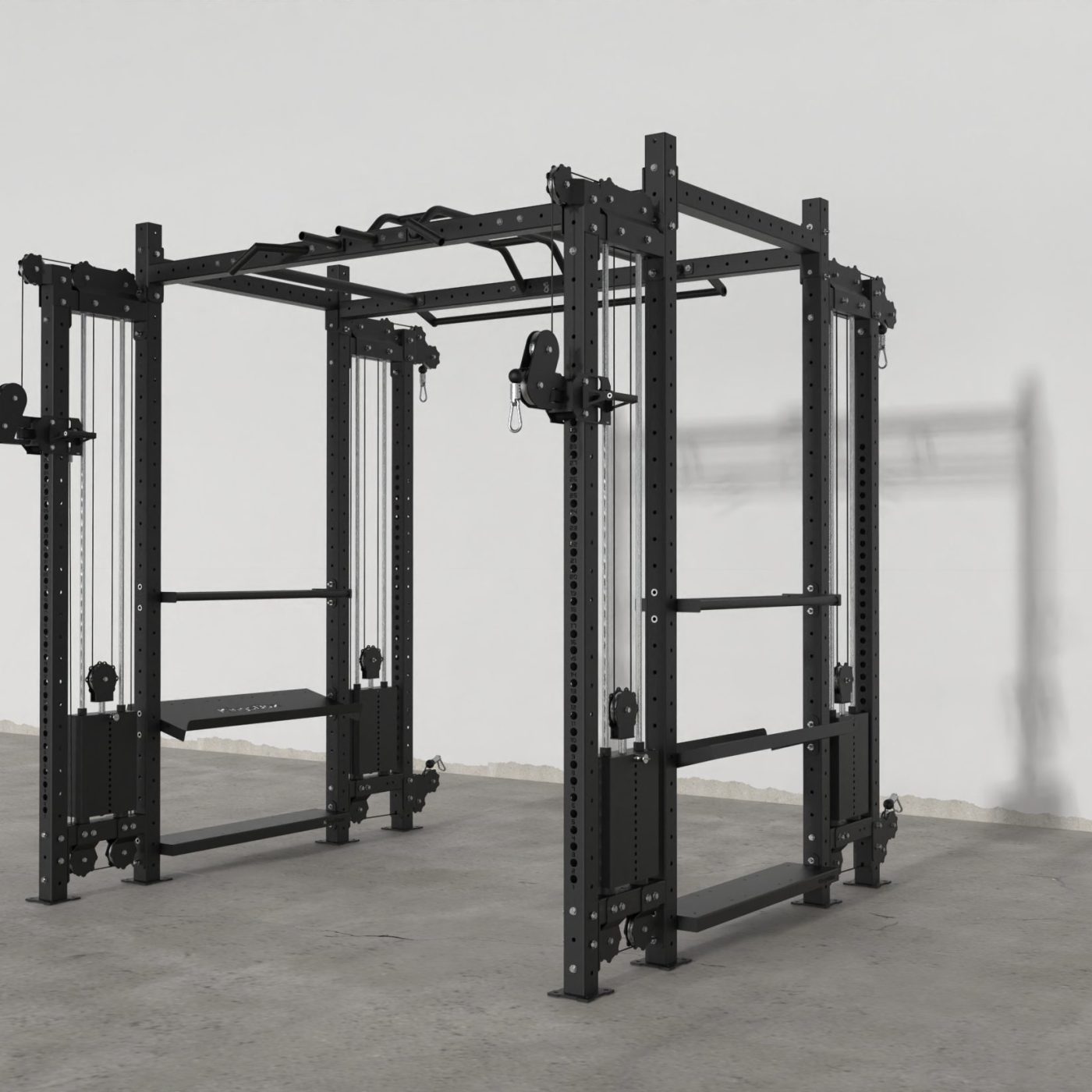 Multi functional four pulley station