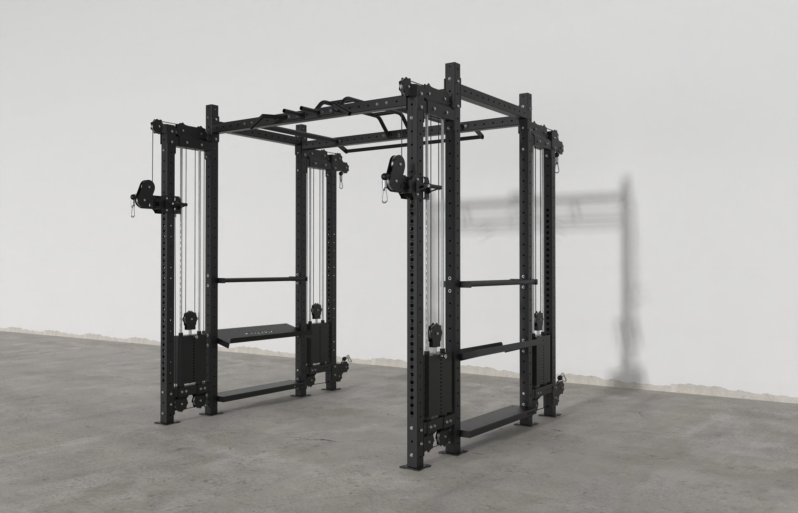 Multi functional four pulley station