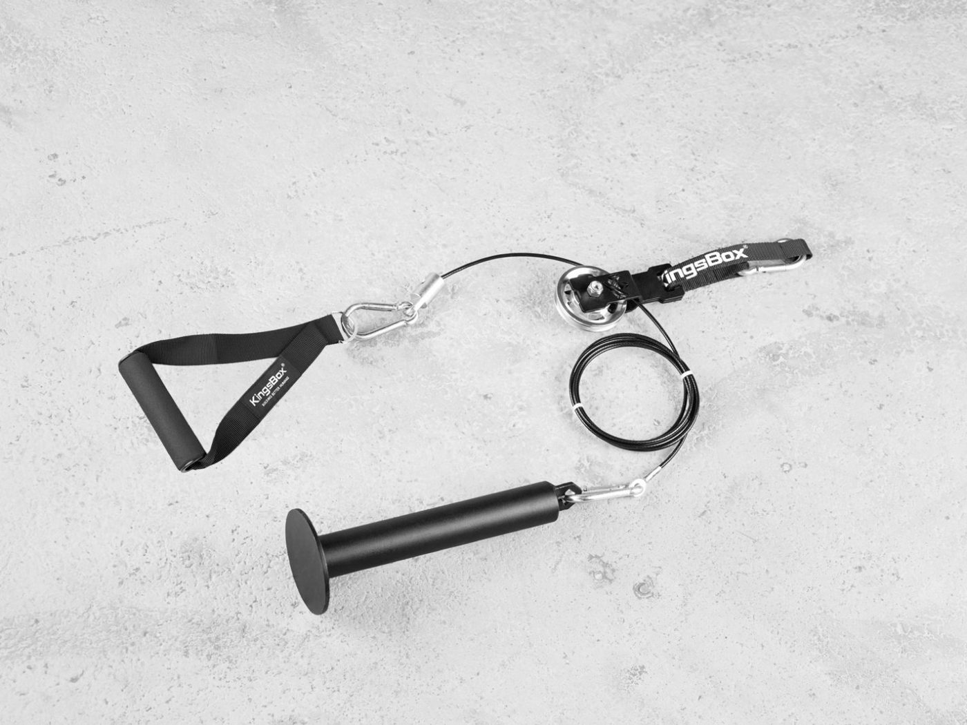 Fast fit pulley system