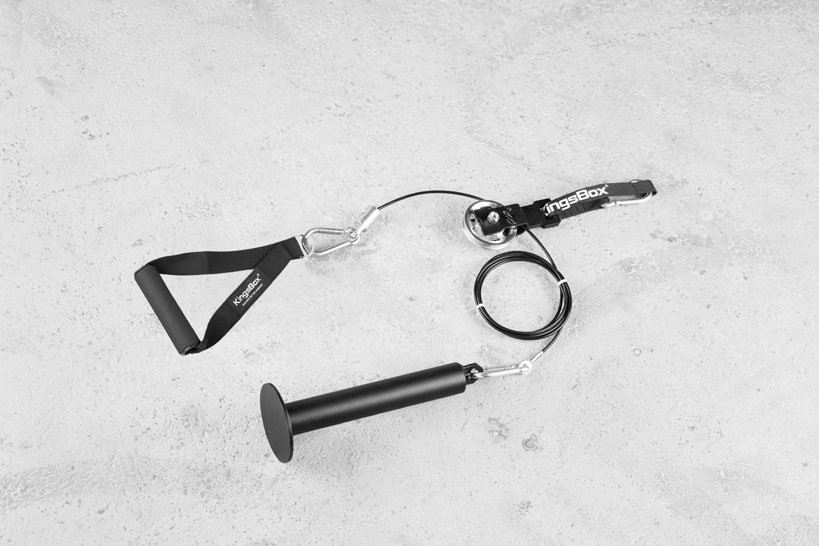 Fast fit pulley system