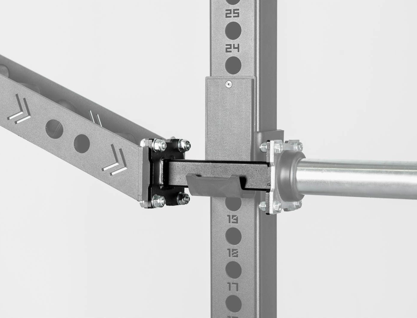 Rackable add-on for mighty swiss bar