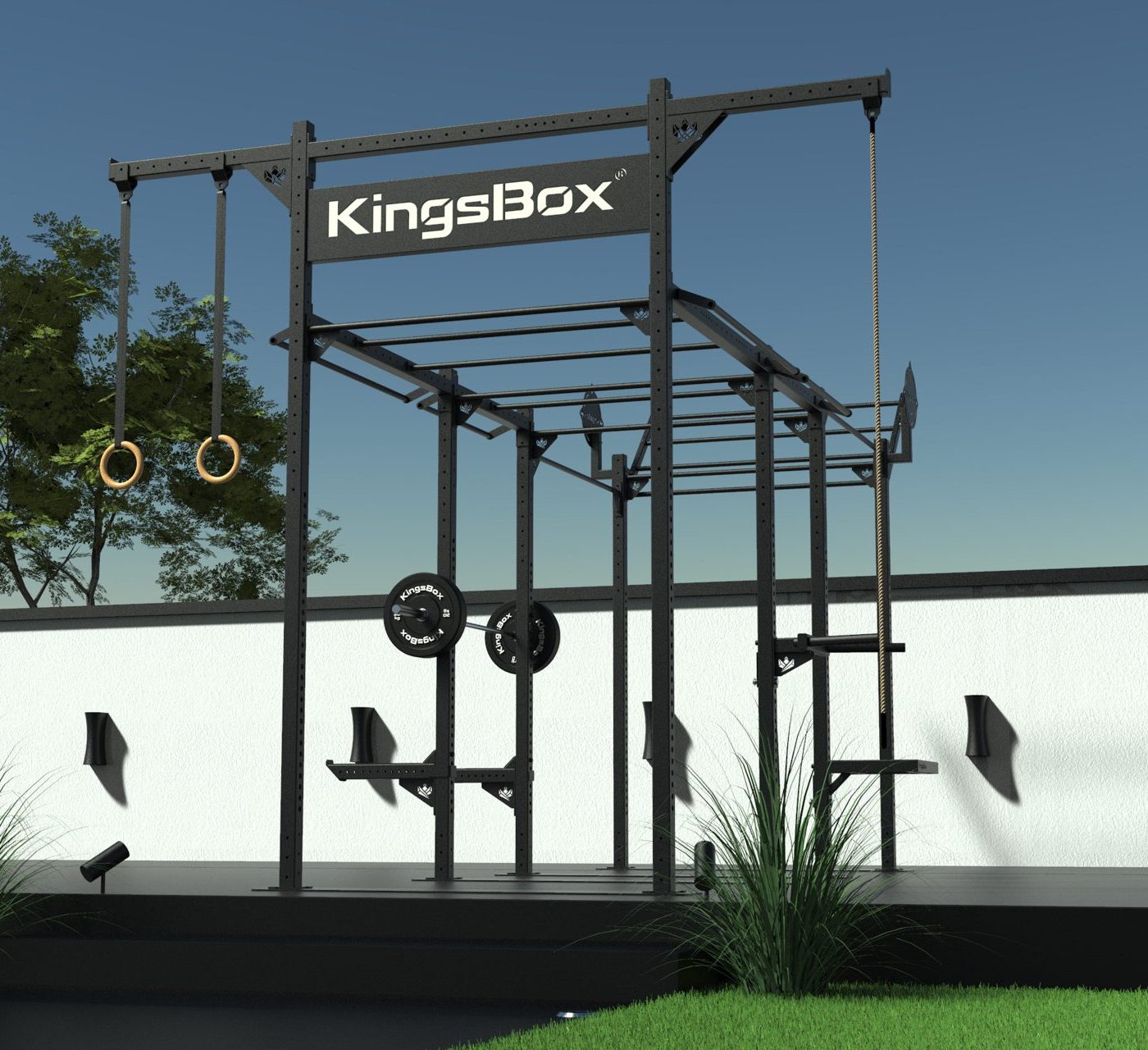 Outdoor mighty main base rig