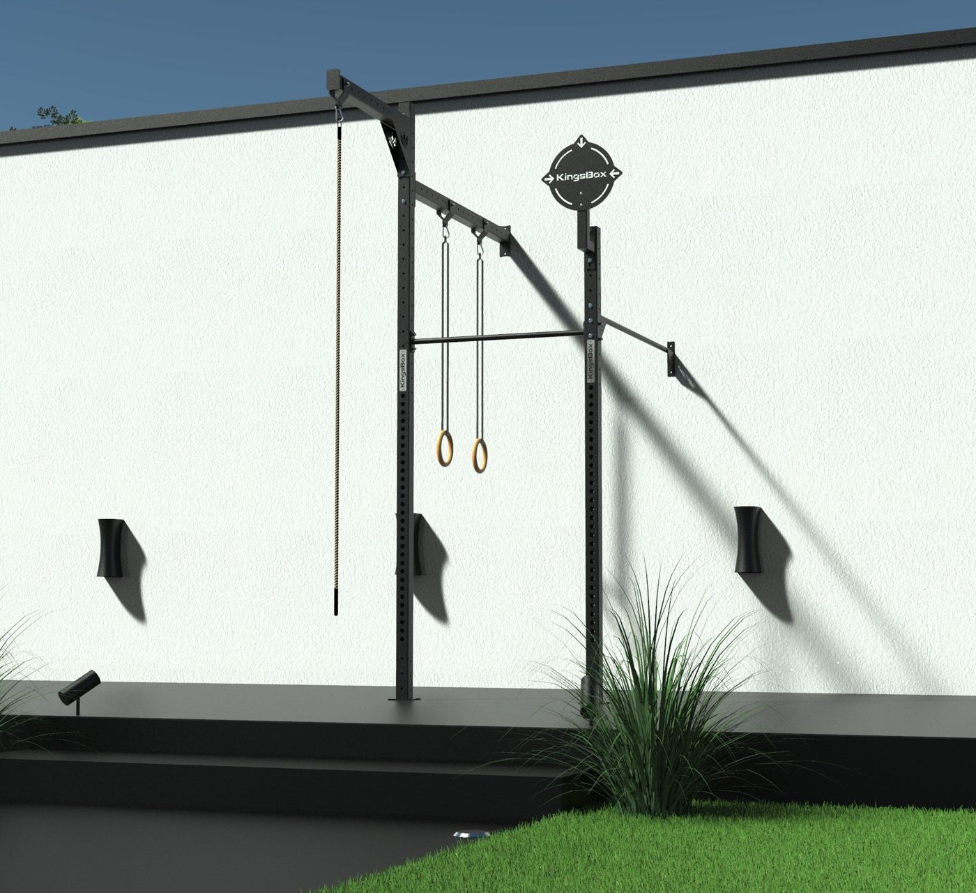 Backyard mighty wall rig - 2