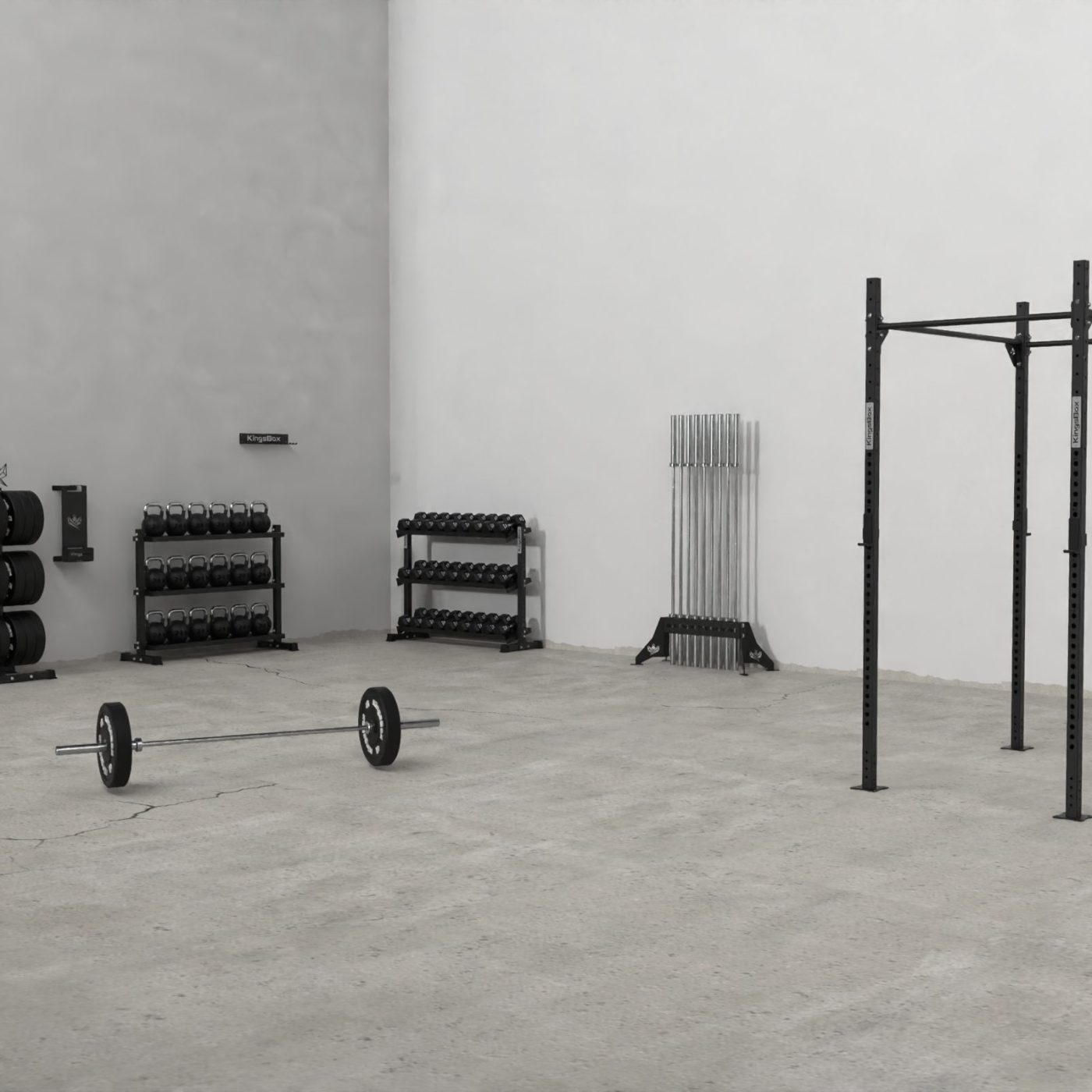 4 people pro gym set