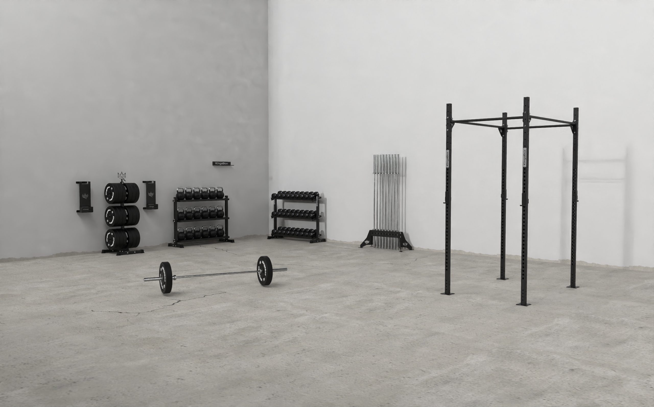 4 people pro gym set