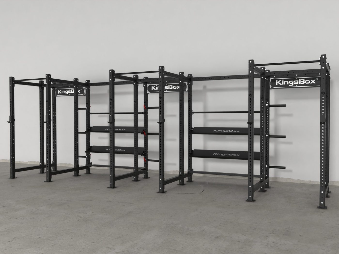 Tripple mighty power rack cx-37 with storage