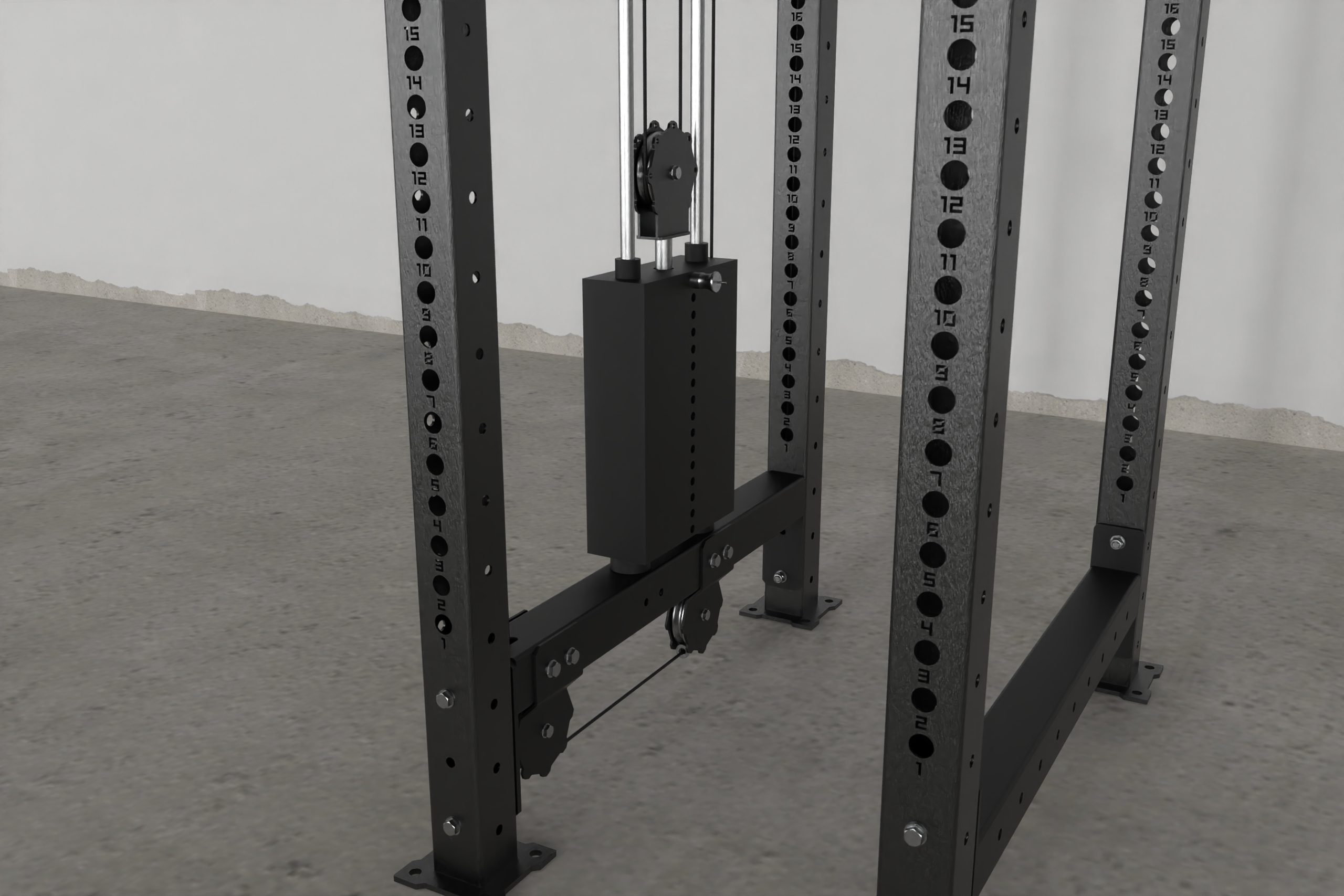 Mighty power rack cx-35 with side pulley - Slika 3
