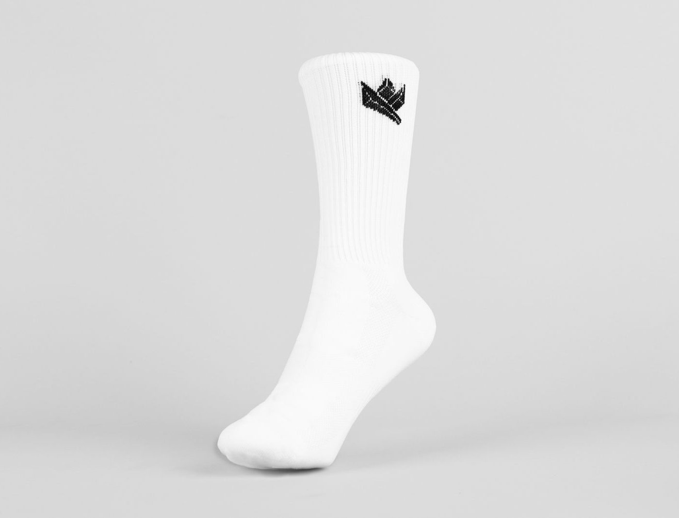 Kingsbox classic sock - white