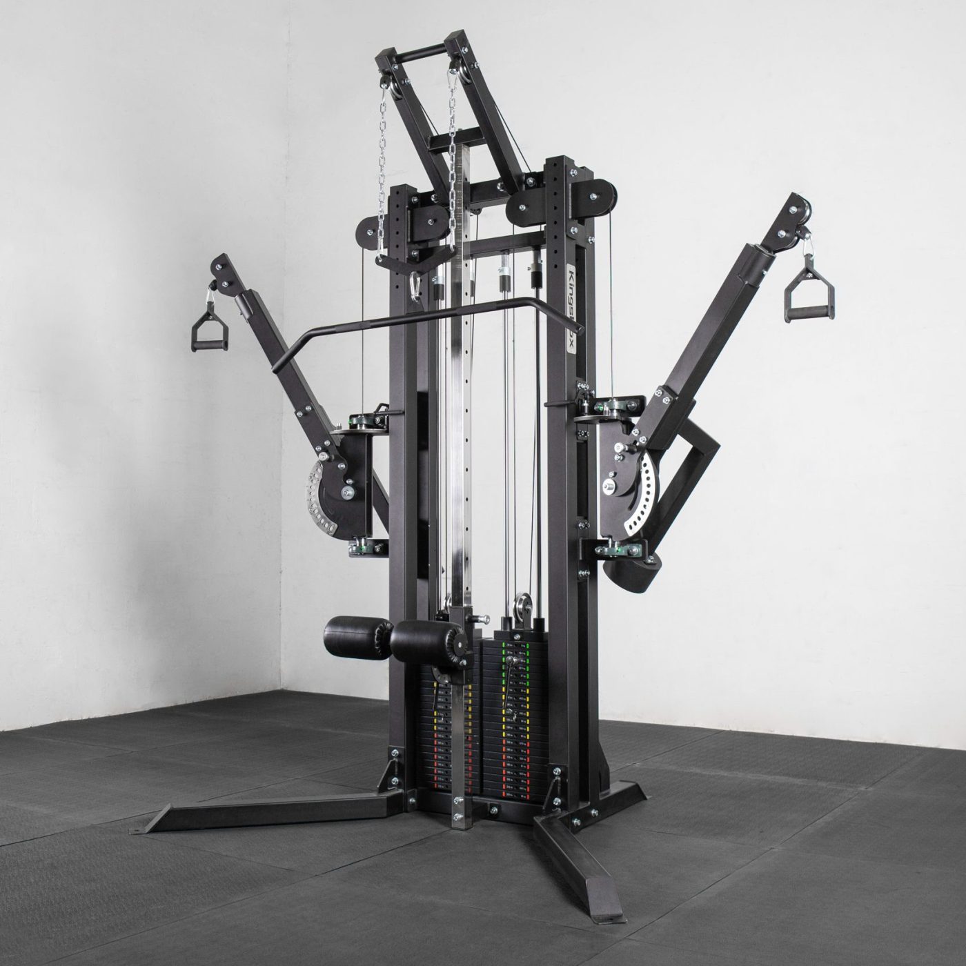 Mighty lat pull-down crossover machine