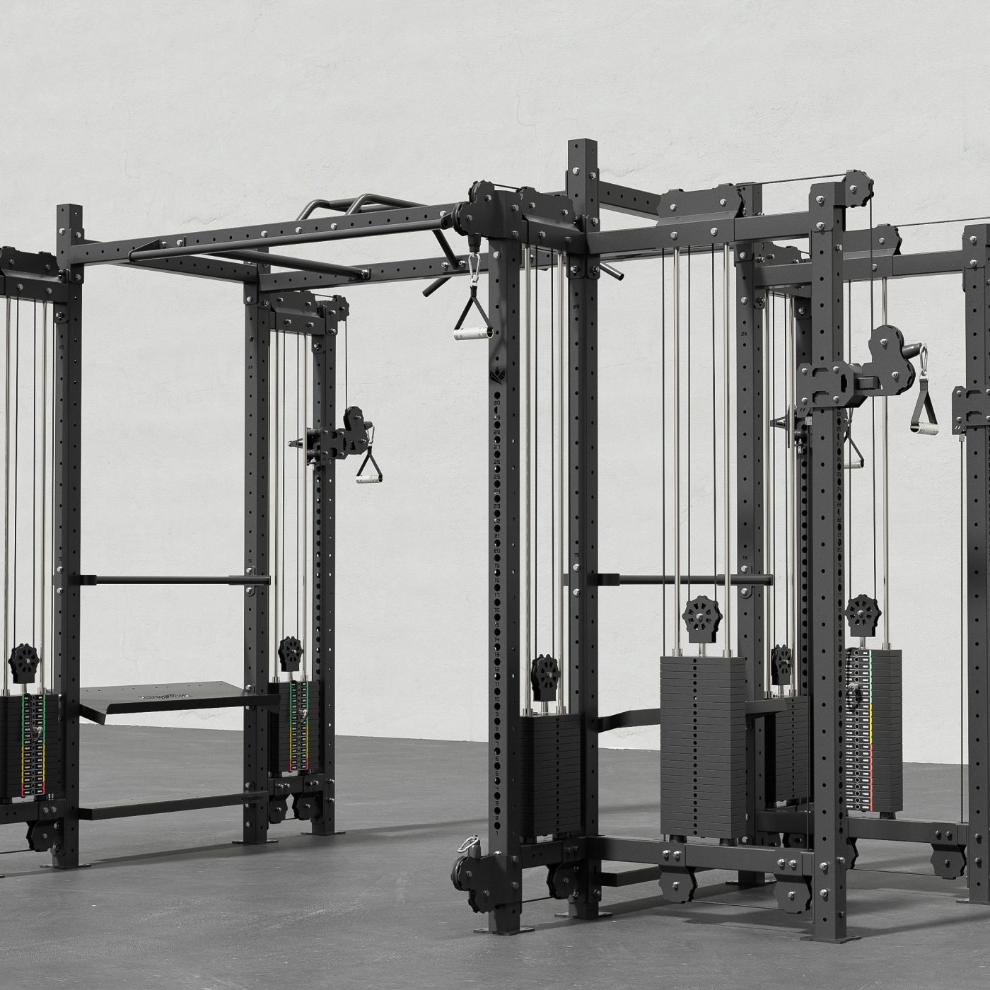 Mighty crown pulley rack