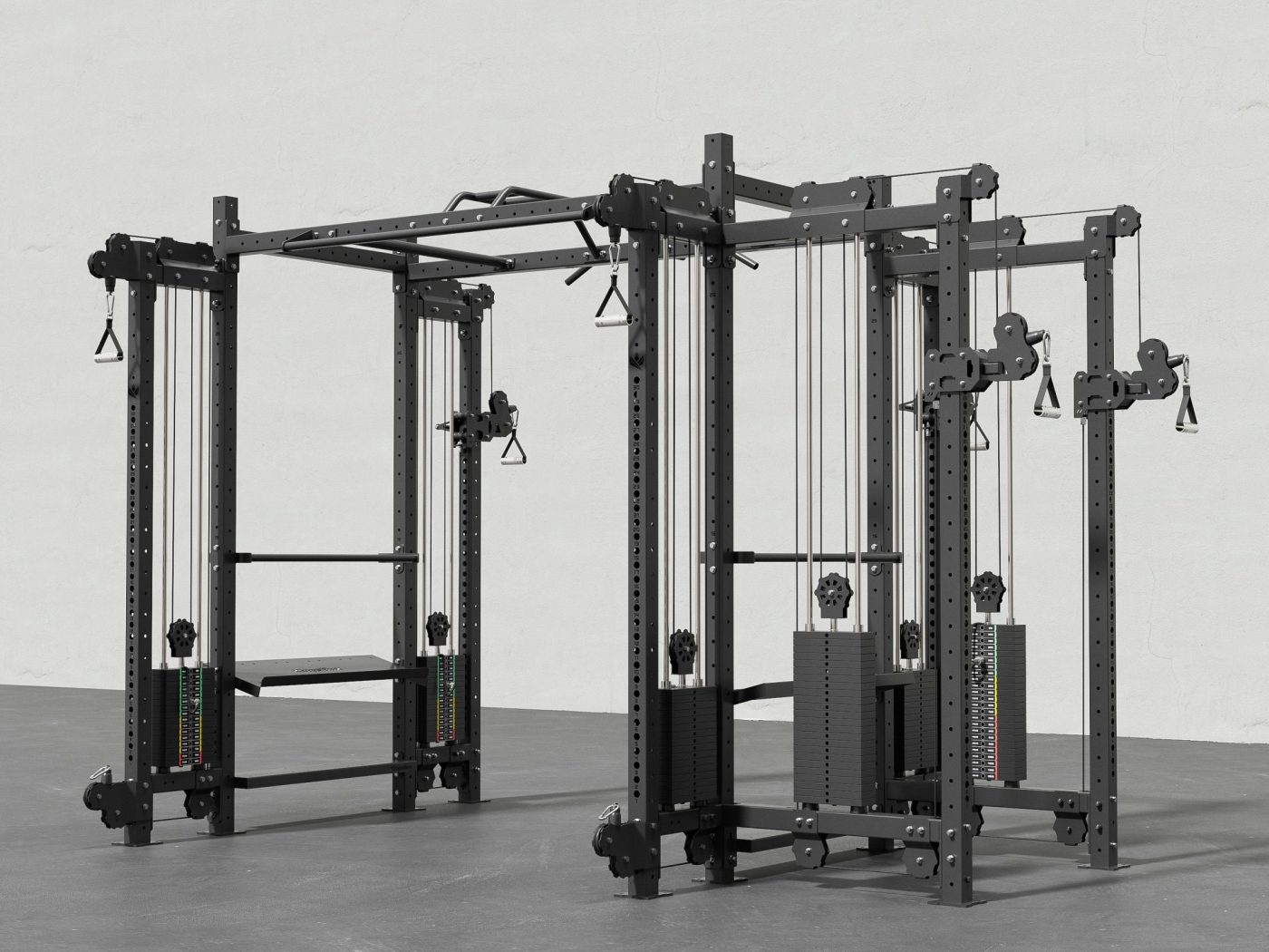 Mighty crown pulley rack