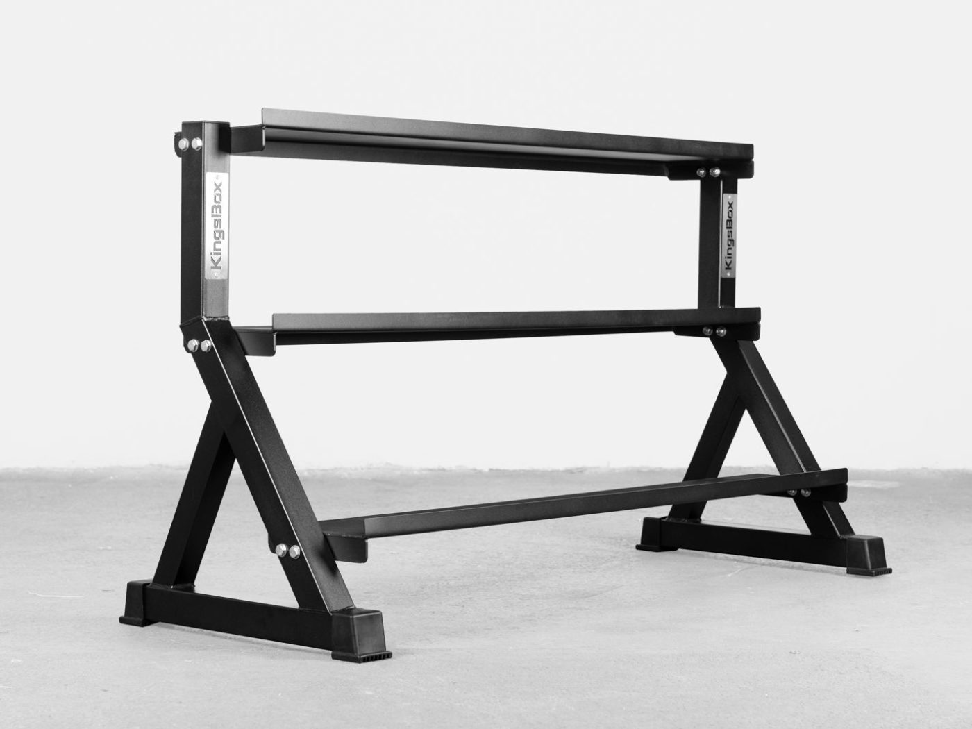 Basic kettlebell storage rack