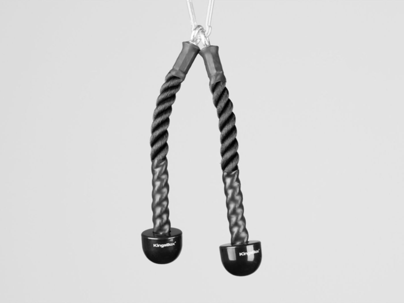 Mighty single triceps rope cable attachment (pair)