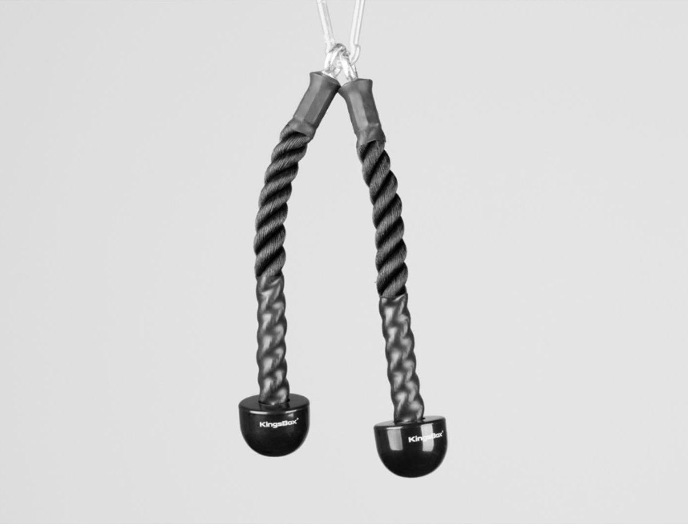 Mighty single triceps rope cable attachment (pair)