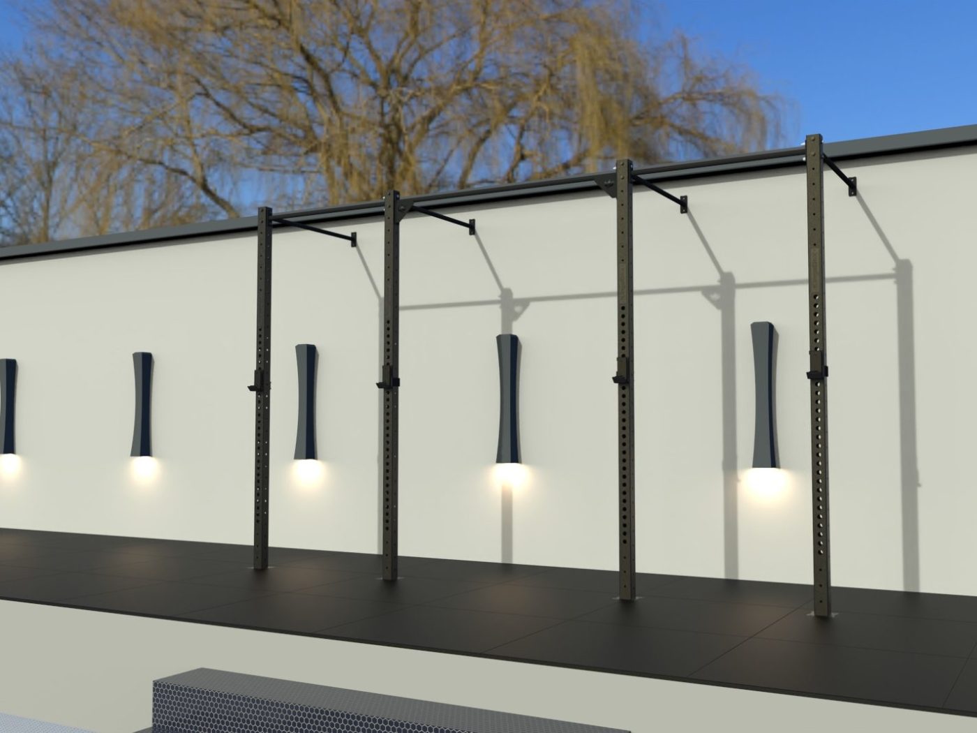 Outdoor mighty wall rig