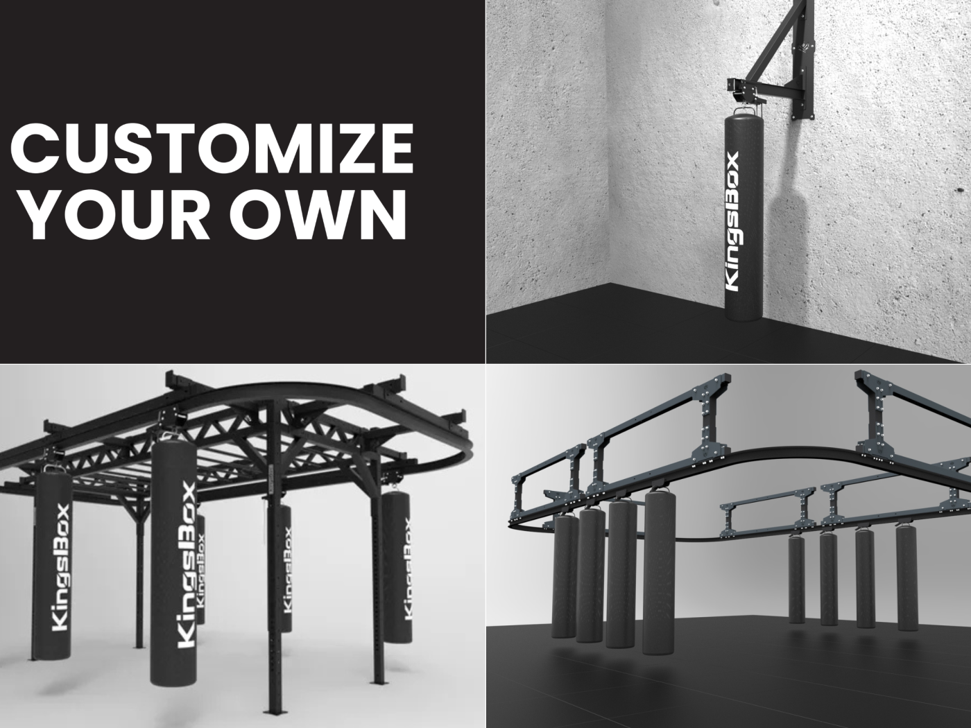Kingsbox boxing rail module