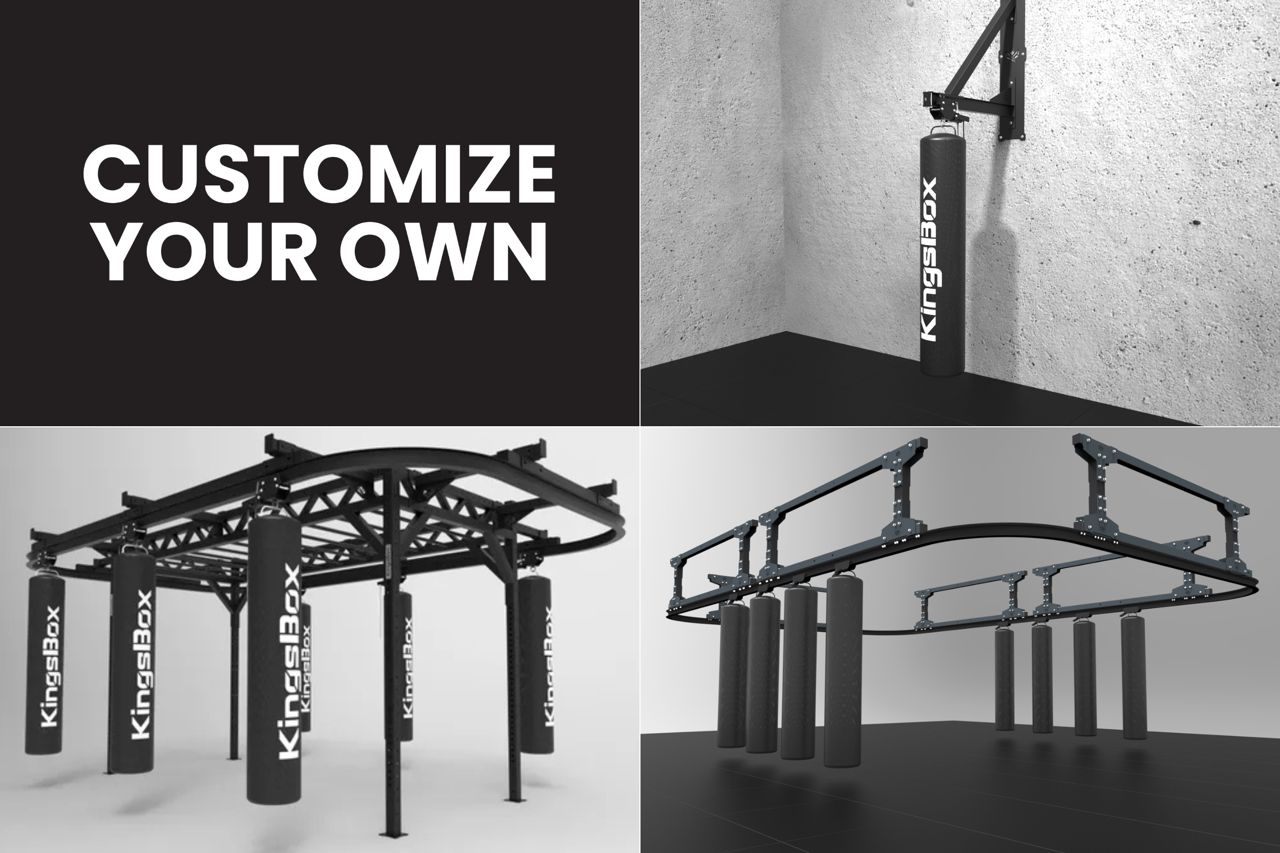 Kingsbox boxing rail module