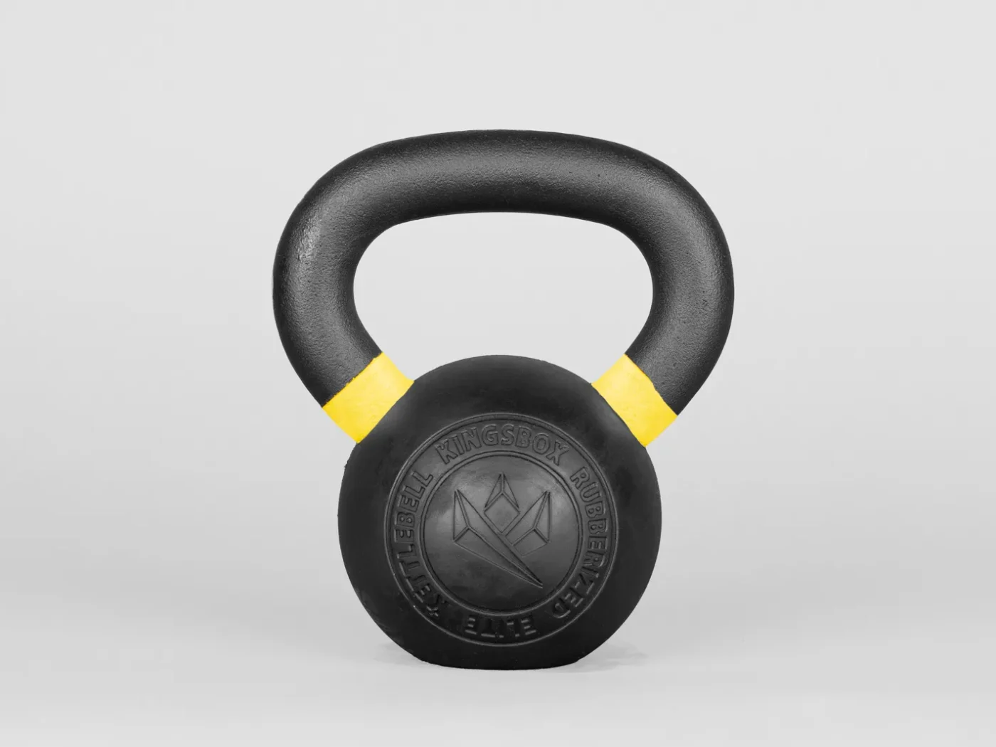 Elite rubberized kettlebell